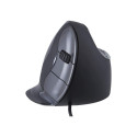 Evoluent VerticalMouse D, mouse (black / silver, large, RH)
