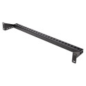 "1U rack cable guide with adjustable depth, cable guide bracket"