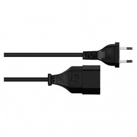 "Good Connections Euro-Verlängerung schwarz 1m"