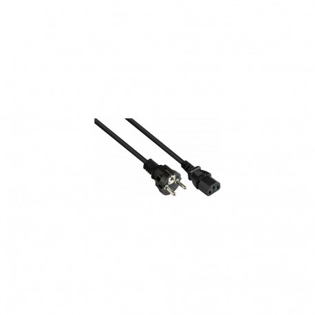 "Good Connections Schutzkontakt-Stecker an C13 schw. 3m"