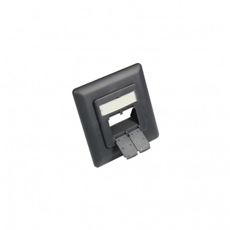 "Good Connections Zentralstück 50x50mm+Rahmen 80x80mm anthr."