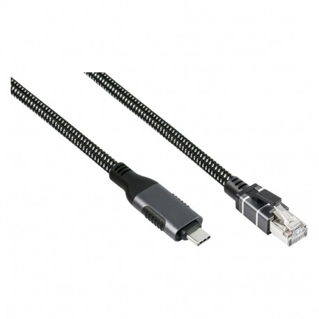 "Good Connections Ethernet-Kabel USB-C RJ45, anthrazit, 2,0m"