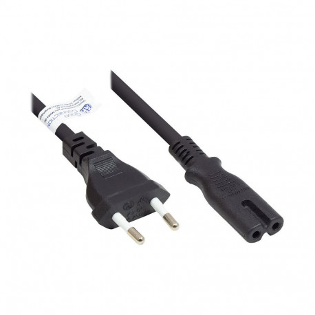 "Good Connections Euro-Netzkabel an C7/Euro 8 Bu. schw. 1,8m"