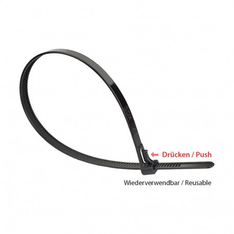 Good Connections korduvkasutatavad kaablisidemed 450mmx7,4mm