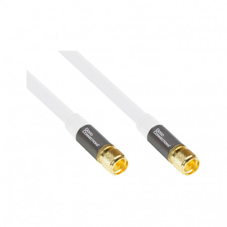 "Good Connections SAT Antennenkabel SmartFLEX weiß 1m"