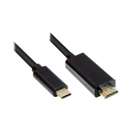 "Good Connections Adapterkabel USB-C an HDMI 2.0 schw. 2m"