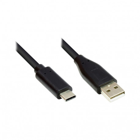 "Good Connections USB2.0 Kabel A-C schw. 3m"