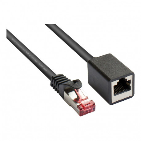 "Good Connections Cat.6 Patchkabelverl. S/FTP schwarz 1m"