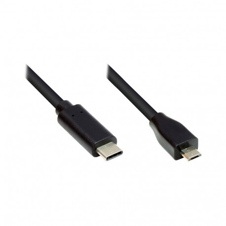 "Good Connections USB2.0 Kabel Micro B-C schw. 1m"