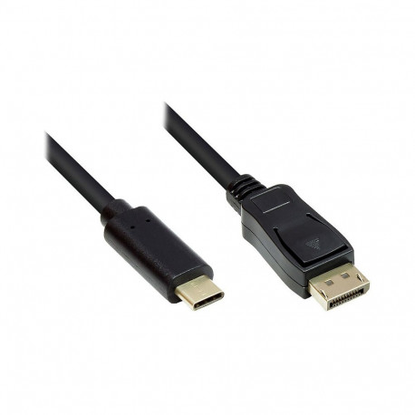 Good Connections adapterkaabel USB-C - DP1.2 5m, must