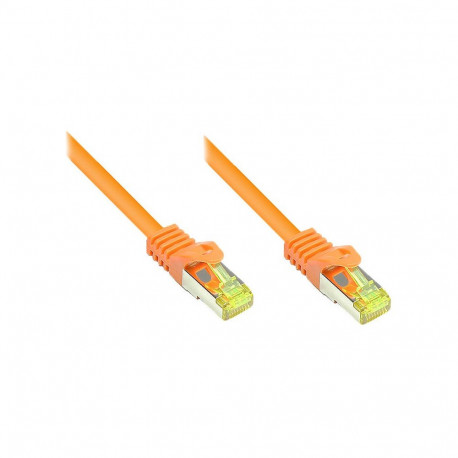 "Good Connections Patchkabel m. Cat.7 Rohkabel orange 0,15m"