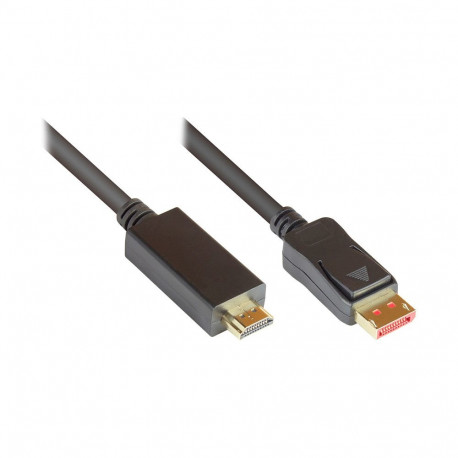 "Good Connections Kabel DP1.4-St.-HDMI2.0-St. schwarz 2m"