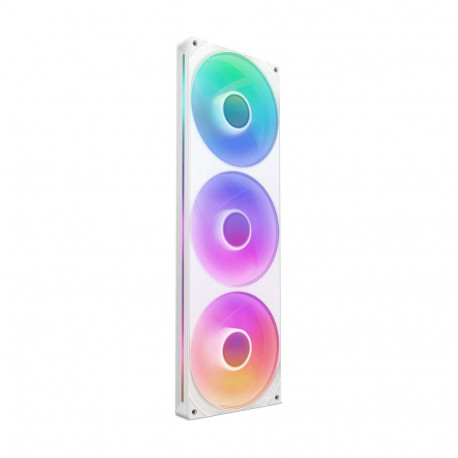 "420mm NZXT F-Serie F420 RGB Core Lüfter Uni-Body White RF-U42HF-W1"