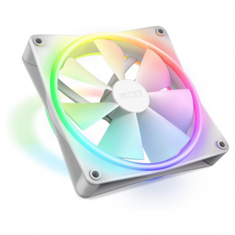 NZXT ventilaator F-Serie F140 RGB DUO 140mm üksik RF-D14SF-W1, valge