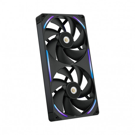 NZXT ventilaator F-Serie F280X 280mm RGB Single RF-U28PN-B1, must