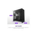 "NZXT H9 FLOW All Black MidiTower Mesh CM-H92FB-01"