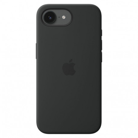 "Silikon Case iPhone 17e mit MagSafe (schwarz)"