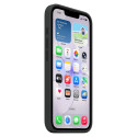"Silikon Case iPhone 17e mit MagSafe (schwarz)"