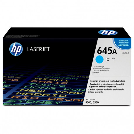 HP LaserJet tooner 645A, tsüaan