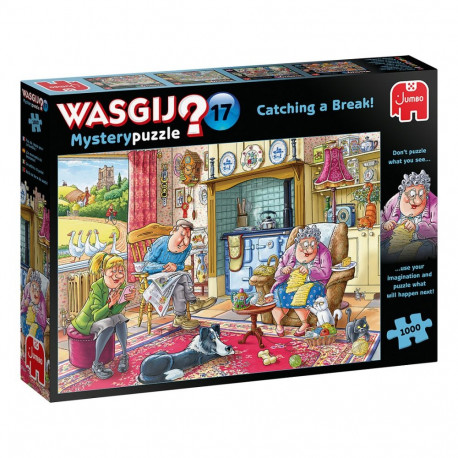 Wasgij pusle Mystery 17 Friede, Freude, Eierkuchen 1000-osaline 19175