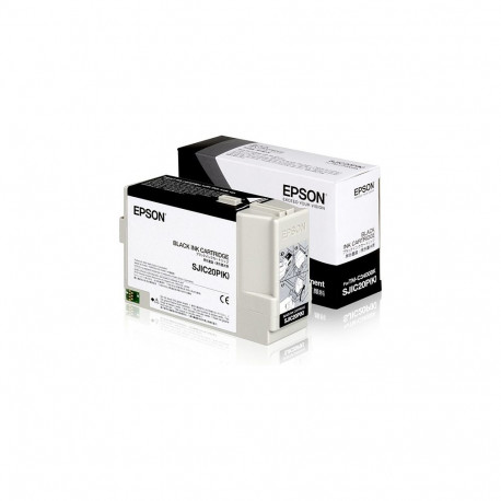 "Epson SJIC20P(K) - Schwarz - Original - Tintenpatrone"