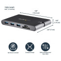 StarTech USB-C adapter HDMI ja VGA