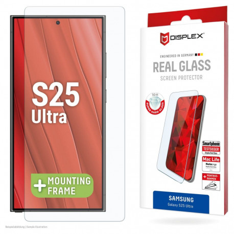 "DISPLEX Real Glasschutzfolie für Samsung Galaxy S25 Ultra"