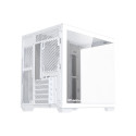 Computer Case - darkFlash B275 M-ATX ITX Tempered Glass White