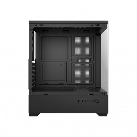 Computer Case - darkFlash C365 Mini Tower, 270° View, 7 Fans, Black