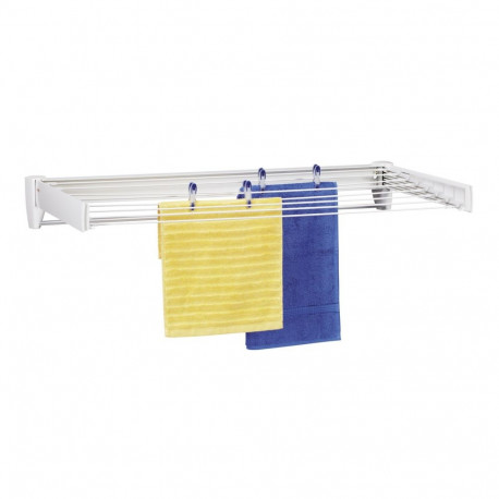Laundry Drying Rack - Leifheit 83100 Wall-mounted Foldable White