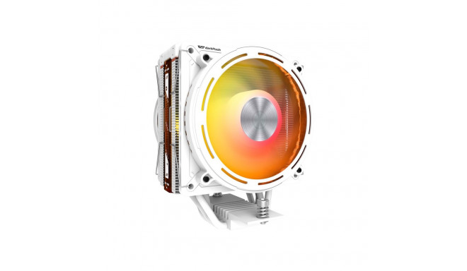 CPU Cooler - darkFlash E400 PLUS Dual-Fan, 235W TDP, ARGB White