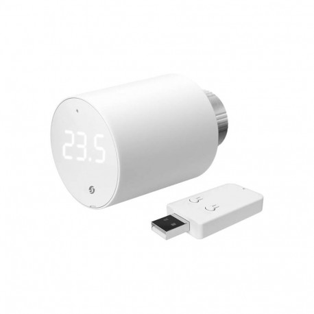 Smart Thermostat Shelly BLU TRV Wi-Fi Programmable Thermostatic Head White