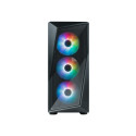 Midi Tower Case - Cooler Master CMP 520 Black with RGB Illumination