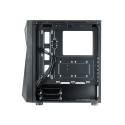 Midi Tower Case - Cooler Master CMP 520 Black with RGB Illumination