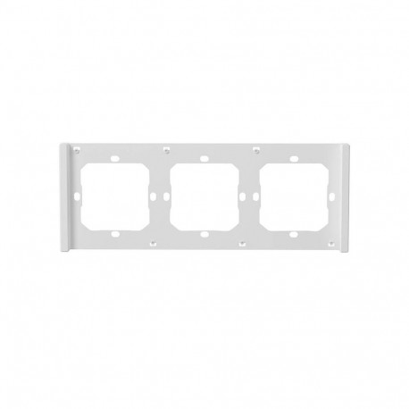 Switch Frame - Sonoff M5-80 3-Gang V0 Fire Retardant PC 228x86x14.8mm White