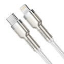 USB-C To Lightning Cable - Baseus Cafule, White