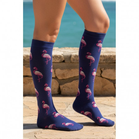 SOKISAHTEL COMPRESSION flamingodega kompressioonpõlvikud