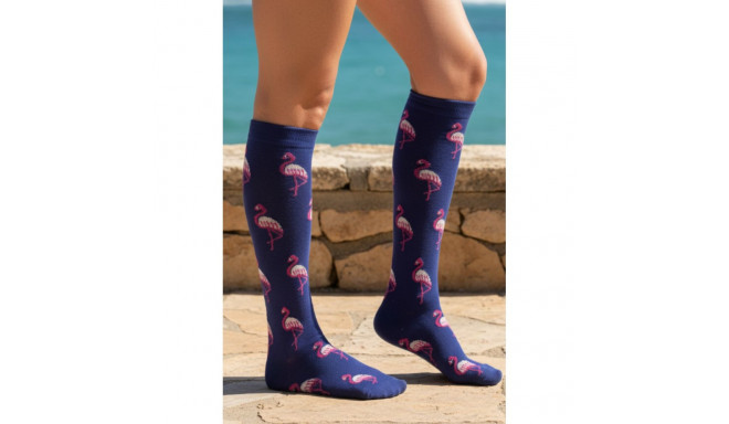 SOKISAHTEL COMPRESSION flamingodega kompressioonpõlvikud
