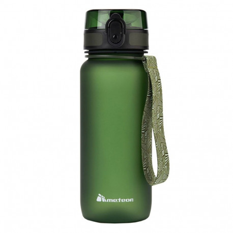 Bidon sportowy Meteor 650 ml ciemnozielony 74602