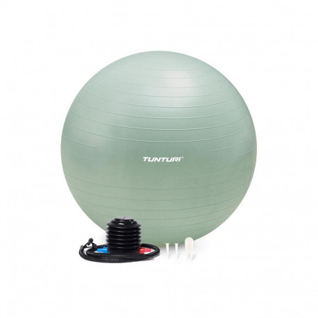Võimlemispall TUNTURI Gymball 65 cm Mint, Anti Burst, roheline