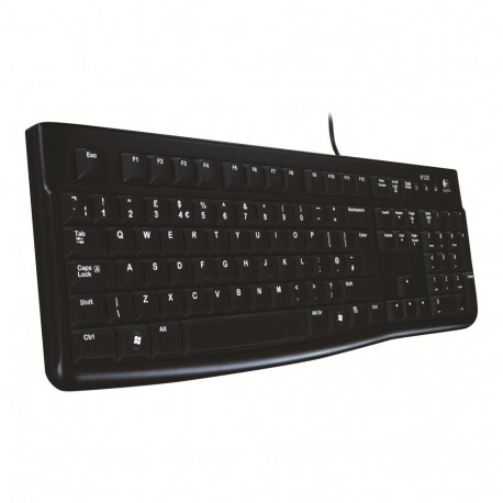 Logitech | K120 | Standard | Wired | EN/LT | Black