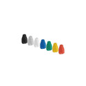 STRAIN RELIEF RJ45 (BOOT CAP) LANBERG YELLOW (100-PACK)