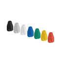 STRAIN RELIEF RJ45 (BOOT CAP) LANBERG YELLOW (100-PACK)