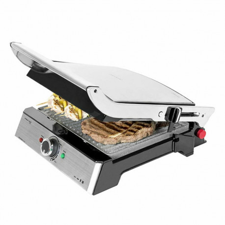 Grill Cecotec Rock'nGrill Pro Hõbedane 2000 W