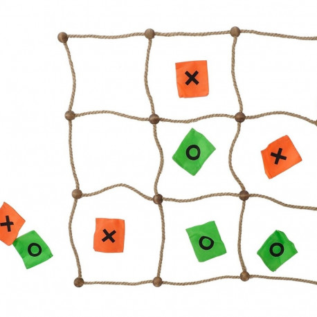 Three-in-a-Row Mäng DKD Home Decor 8424001762071 Naturaalne Puit 30 x 25 x 6 cm