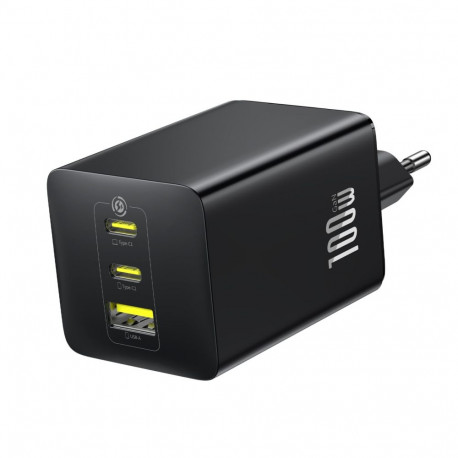 Baseus EnerFill FE11 100W 2 x USB-C + USB-A - czarna