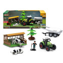 Farm set with tractor