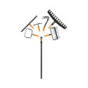 AERATOR RAKE FISKARS ONECLICK