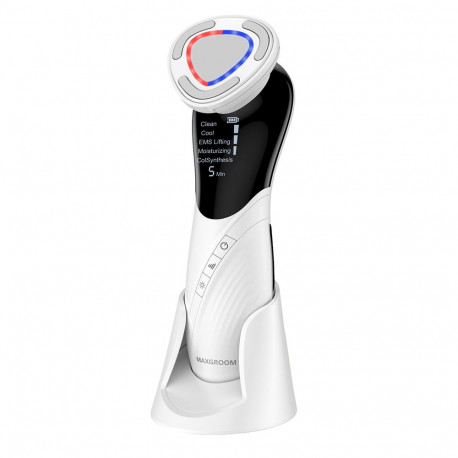 MAXGROOM D849 9-in-1 facial massager with care functions - white
