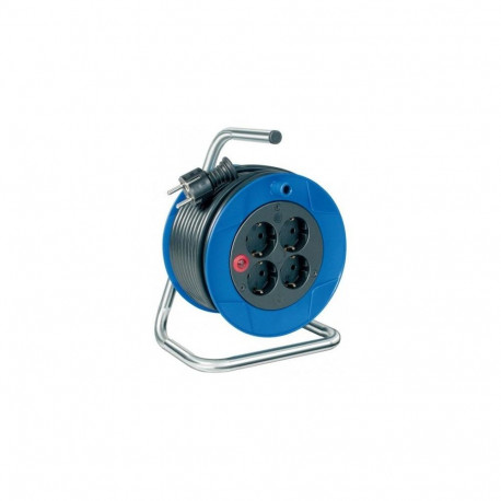 Brennenstuhl 1079180004 power extension 15 m 4 AC outlet(s) Outdoor Black, Blue